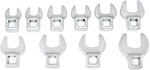 10 Pc. 3/8" Drive Crowfoot Wrench Set, Metric - 81909. Fixed Price $113.78.