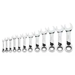 Piece Metric Stubby Reversible Ratcheting Combination WRENCH,12 Pt, Williams. Fixed Price $154.07.