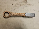 Wright 1958 1-13/16" Offset Hammer Wrench Usa Knocker Striking Proto. Fixed Price $34.95.