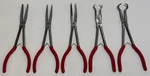 Mac Tools 5-PC. Combination Long-reach Pliers Set Red. Fixed Price $99.99.