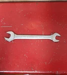 Blackhawk Usa Sae 19/32" X 11/16" Open Ended Wrench 4027 Nos Grooves Handle. Fixed Price $12.95.