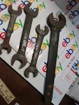 Antique Lot Of 4 Steel Cast Iron Wrenches Billings & Fairmont More. Fixed Price $26.25.