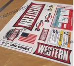 12 Western Ultramount Snow Plow Decal Replacement Blade Kit Piece WK-ULT-2. Fixed Price $29.95.