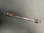 Craftsman 44316 Sae 3/8" 7/16 12PT Deep Offset Box Wrench Full Polish -va- Usa. Fixed Price $17.99.