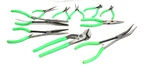 Mac Tools P301735G 10 Piece Precision Plier Set Green Handle. Fixed Price $190.00.