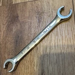 Sk F1618 Flare Nut Line Wrench Point 1/2" 9/16" Made Usa S-k Polished. Fixed Price $12.99.