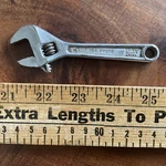 Vintage Proto 704 Adjustable Wrench Inch Sae Metric Made The Usa. Fixed Price $11.24.