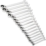 16 Pc. Reversible Ratcheting Combination Wrench Set, Metric - 9602N. Fixed Price $239.31.