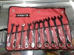 10 Pc Proto Metric Ratcheting Wrench Set. Fixed Price $185.50.