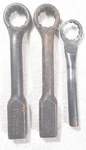 Martin Tools 1-5/8" Striking Wrenches X & 1/2" 809A Set Of 3 Vintage. Fixed Price $79.00.