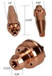 Acetylene Cutting Tips 3-101#0 Compatible With Victor 0-3-101 1/2" Qty. Fixed Price $18.23.