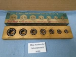 Blue-point By Snap-on TRF-7A Re-threader Die Set W/wood Tray 1/4 To 5/8 Nf H859. Fixed Price $49.99.