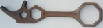 Rare!! Fire Hydrant Valve, Cap & Hose Wrench. Fixed Price $60.00.