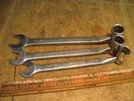 Sk 3/4 FC24 11/16 FC22 5/8 FC20 Combination Wrenches Swivel Socket. Fixed Price $40.00.
