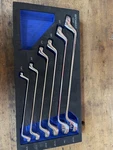 Blue Power BPOW6ST Sae 75DEGREE Deep Offset Box Wrench 1/4 To 15/16. Fixed Price $125.00.