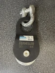 Traveller Snatch Block Doubles Winch Capacity 20000 Lbs, Free Shipping. Fixed Price $28.95.