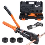 Vevor Copper Tube Fittings Crimping Tool With 1/2" 3/4" 1" Jaws Pipe Cutter. Fixed Price $124.90.