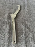 Vtg Billings & Spencer No 2 Adjustable Spanner Wrench. Fixed Price $21.95.