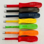 Snap On Tools NDD1070 Pc Sae Nut Driver Set 1/4"-1/2" #104. Fixed Price $149.99.