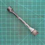 Accutorq 3/4" 19MM 100 Ftlb 135 Nm 1/2" Dr White Torque Stick 6 Point. Fixed Price $17.00.