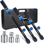 Torque Set 1/2 3/8 1/4 Inch Drive Click, 3PCS Wrenches 10-170 Ft.l. Fixed Price $132.99.