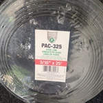 Ags Company PAC-325 Poly Armour Pvf Steel Brake Line Tubing Coil, 3/16 X 25FT. Fixed Price $30.00.