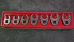 Snap On 207SFRH Flare Nut Crowsfoot Wrench Set (3/8 - 3/4"). Fixed Price $129.99.