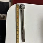 "blackhawk" #49945A 1/2" Drive Reversible Ratchet With Thumb Wheel Close Top. Fixed Price $15.00.
