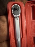 Tekton 3/4 Inch Drive Micrometer Torque Wrench 24350. Fixed Price $75.00.