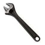 10" Bahco Adjustable Wrench With Black Phosphate Finish Slim Head BAH8072RUS. Fixed Price $29.12.