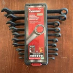 Husky, Long-pattern Universal Combination Wrench Set (10-PIECE) Mm. Fixed Price $50.00.