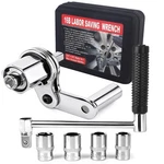 Torque Multiplier Wrench Set, Heavy Duty Labor Saving Lug Nut Remover, 1/2" D.... Fixed Price $49.32.