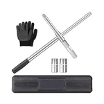 4 Way Lug Wrench - 1/2" Drive, 17/19/21/23MM Sockets, Detachable. Fixed Price $34.48.