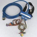 Quinton 19-PIN Ekg Trunk Cable P/n 36554-001 W/ 10 Lead Pinch Connectors. Fixed Price $199.95.