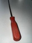 Mac Tools PN24AR 28" Flat Tip Red Hard Grip Handle Cabinet Screwdriver Rare. Fixed Price $39.99.