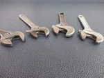 Lot Of Adjustable Wrenches 4" Peck Stow, Diamalloy,williams,cresent/crestoloy. Fixed Price $39.99.