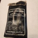 Nos Vintage Craftsman 10 Piece Combination Ignition Wrench Set 9 43441 Usa. Fixed Price $29.99.