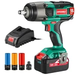Cordless Impact 18 Max, 1/2 Drivers, High Torque Wrench, Power. Fixed Price $104.98.