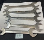 5 Britool Open Spanner Wrench Vintage 9/16 1/2 11/16 3/4 Imperial Auto. Fixed Price $37.67.