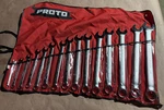 Proto 15PC 5/16 1-1/4 Combination Wrench Set 12PT Sae Anti-slip Design Asd. Fixed Price $175.00.