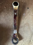 Klein Tools Reversible Offset Double Box End Wrench 7/8 One Side 3/4 Other. Fixed Price $20.00.
