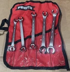 Proto 5PC Metric Double End Flare Nut Wrench Set - 17MM 6PT J3700M Usa New. Fixed Price $132.97.