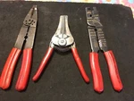 3 Piece Blue Point By Snap On Tools Stripper & Crimper Set PWC9, PWC12A, PWC27. Fixed Price $119.99.