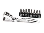 Titan 11212 4-1/8-INCH Flex-head Offset Micro Ratcheting Bit Driver And. Fixed Price $25.39.