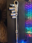 Snap On Tools 7/8" WA28FL Ratchet Flex Pass-thru Alignment With Sockets. Fixed Price $120.00.