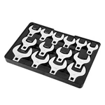 Crowfoot Wrench Set 1/2" Drive 14-PIECE Crows Sae 40CR. Fixed Price $46.05.