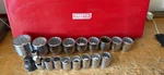 Proto 3/4 Drive Socket Set 15/16 2-1/4 + Swivel Case Usa Lot. Fixed Price $325.00.