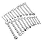 Performance 22PC Sae/metric Combo Wrench Set, Polished Chrome Vanadium Steel. Fixed Price $60.99.