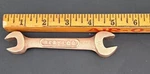 Berylco Usa W101 7/16" X 1/2" Open End Copper Engineers' Wrench Non-sparking Vtg. Fixed Price $12.95.