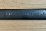 Proto 1/4" Sae Point Combination Wrench Black Oxide 1240B Usa. Fixed Price $33.00.